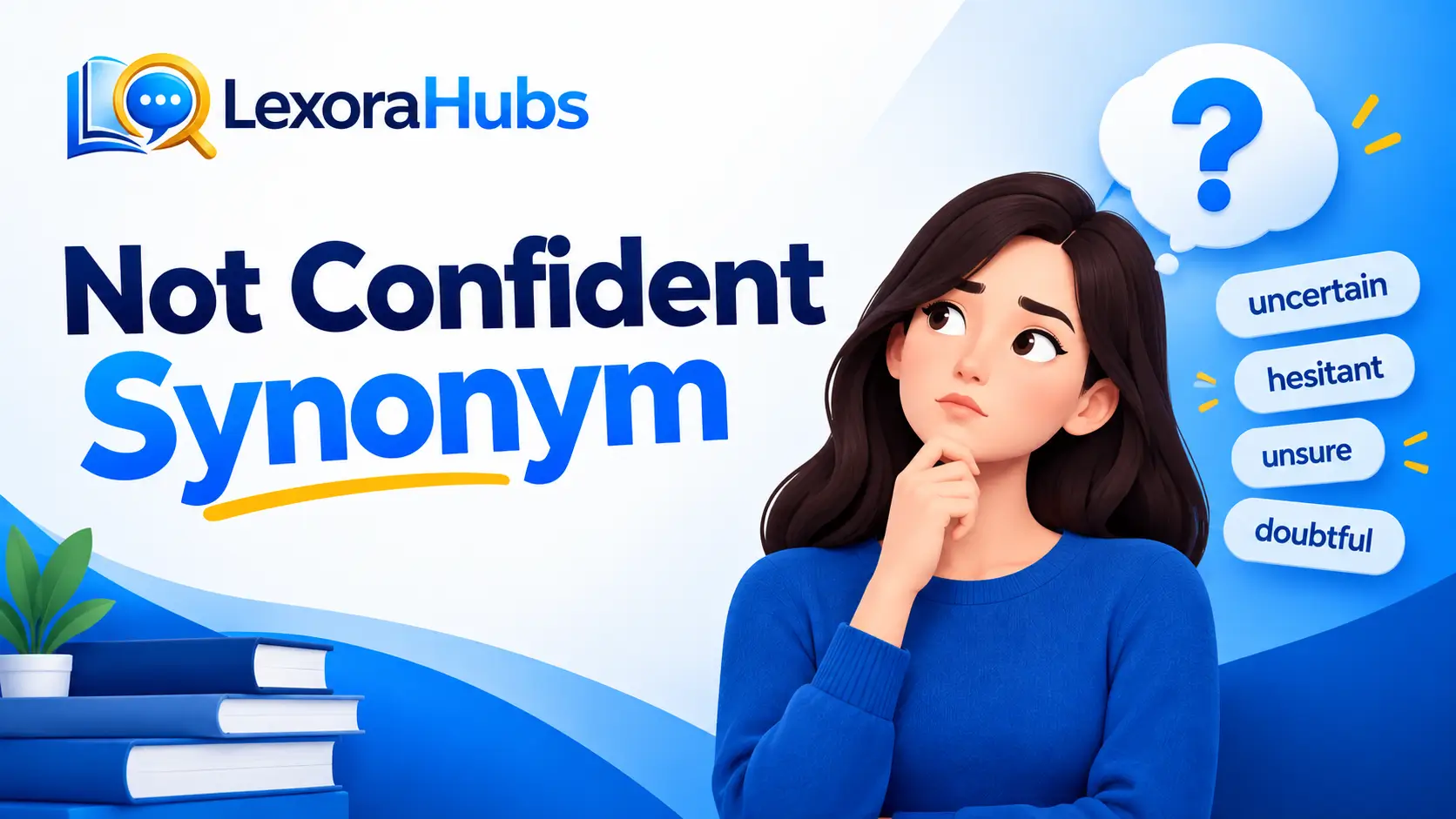 Not Confident Synonym