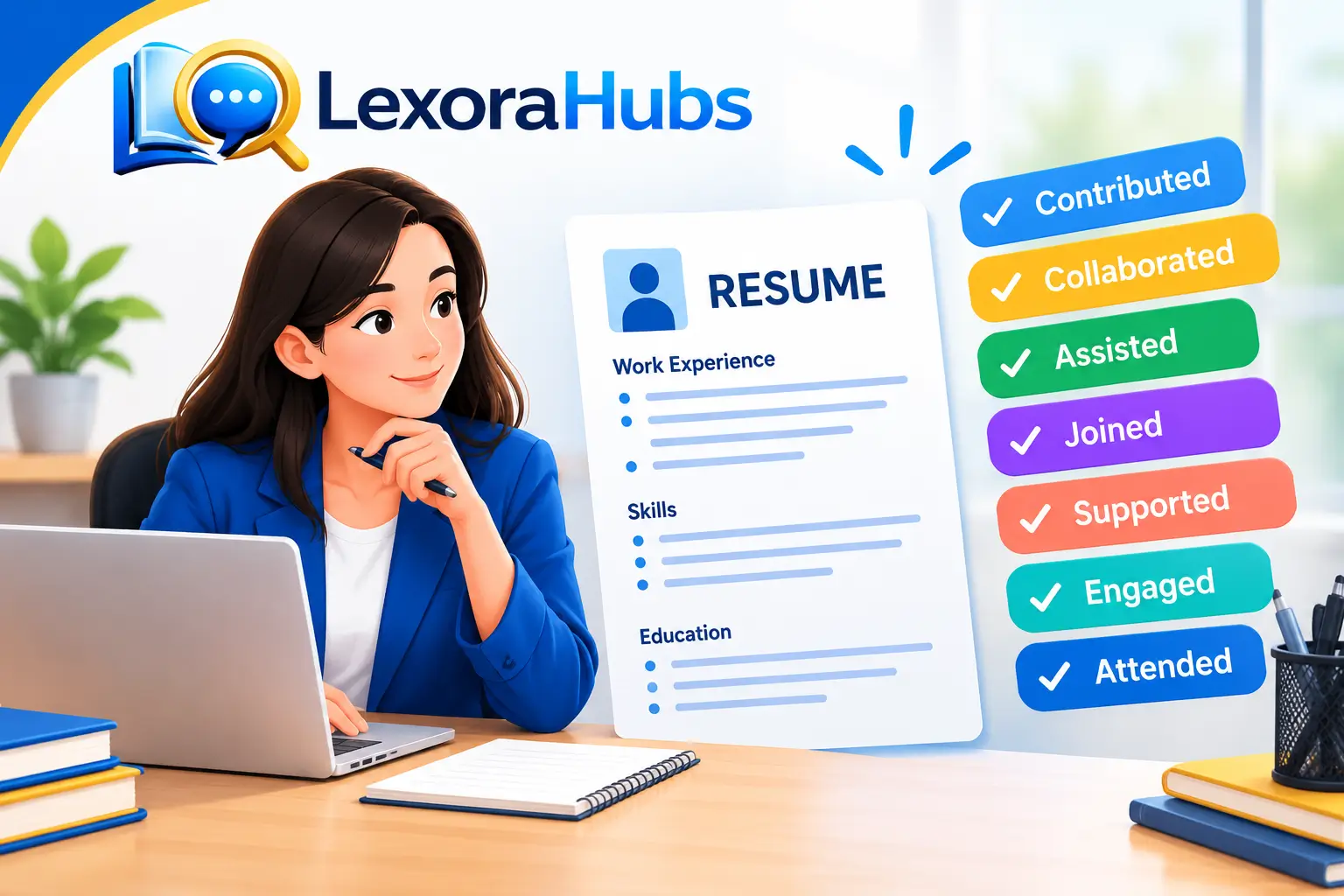 Participate synonym resume examples with professional resume action words