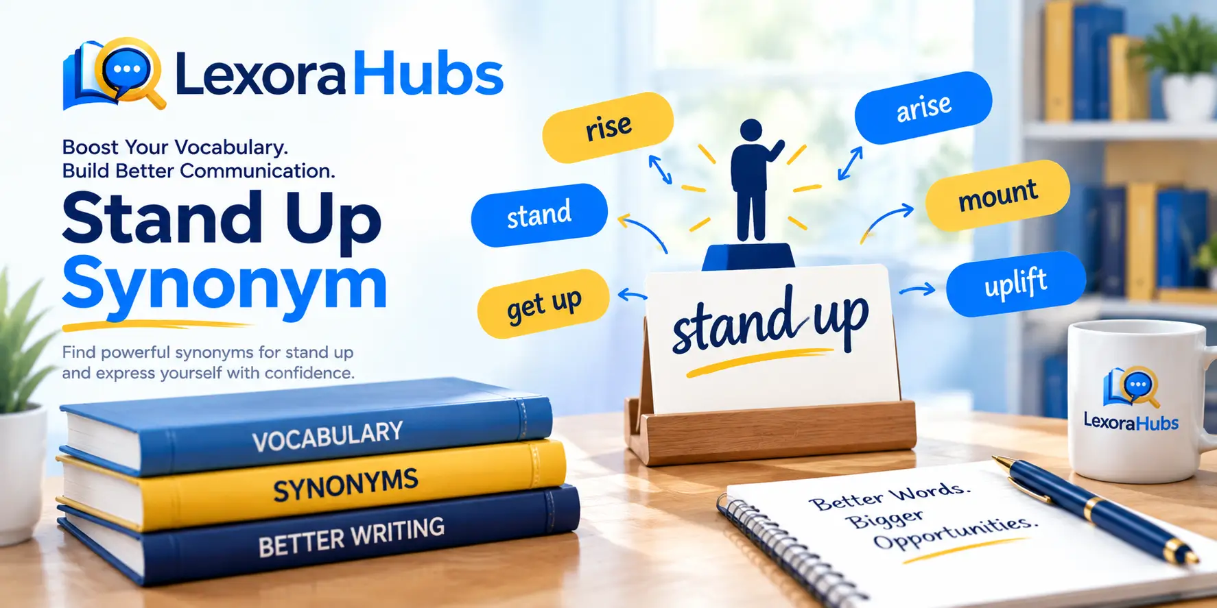 stand up synonym