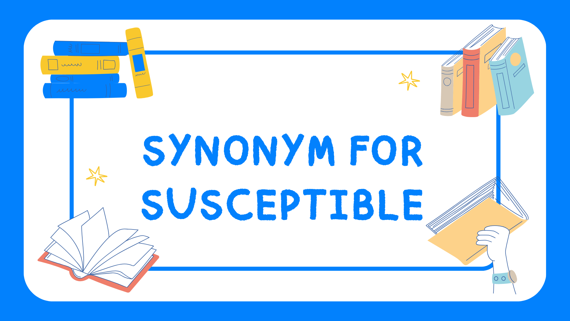 synonym for susceptible