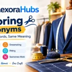 Tailoring synonyms – words and phrases related to tailoring, fitting, altering, and customizing clothing.