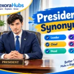 50 synonyms for president with meanings and examples