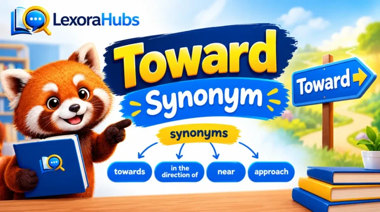 Synonyms for toward with examples of direction, movement, and progress